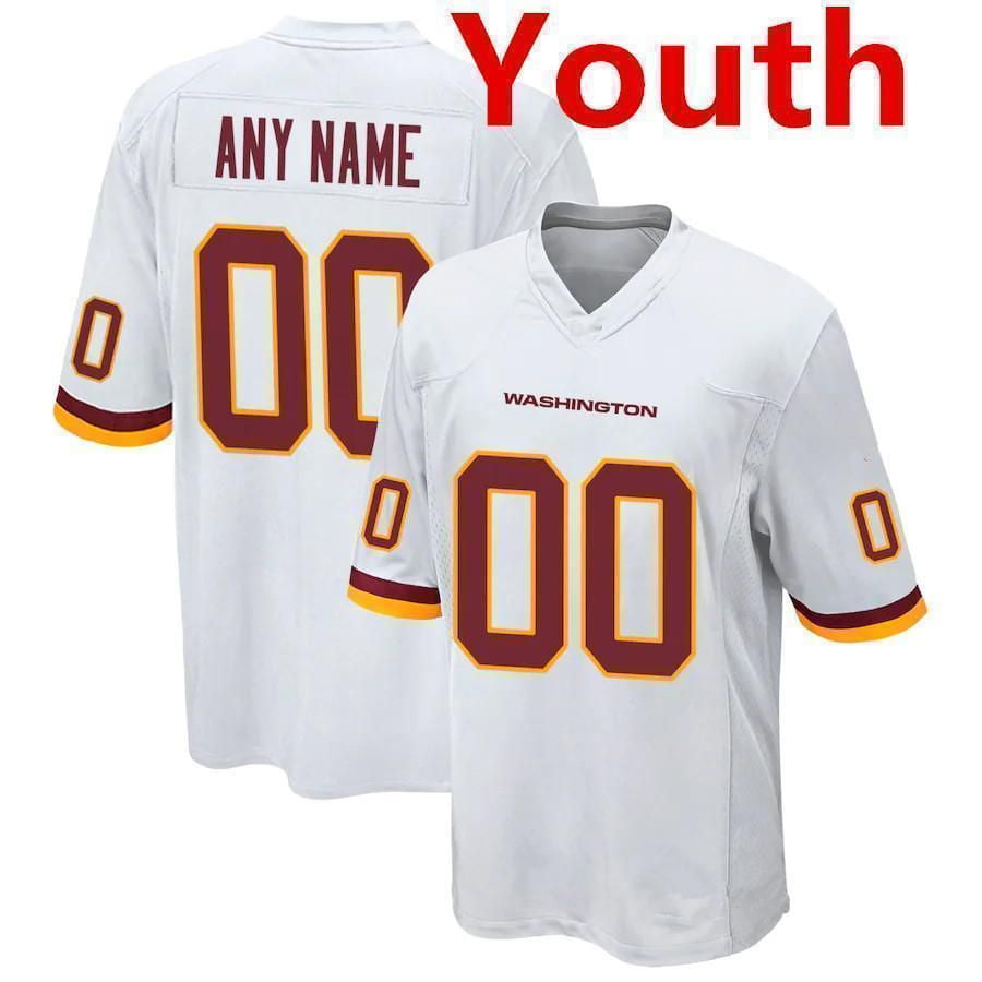 NFL_Jerseys Youth football Chase Young 11 Carson Wentz Commanders ...
