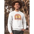 thumbnail image 2 of Sunset California. Sweatshirt Men -Image by Shutterstock, Male 4X-Large, 2 of 4