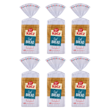 Katz Gluten Free Oat Bread |Gluten Free Dairy Free Nut Free Soy Free Kosher | (6 Pack 21.0 Ounce Each) Katz Gluten Free Oat Bread |Gluten Free Dairy Free Nut Free Soy Free Kosher | (6 Pack 21.0 Ounce Each)