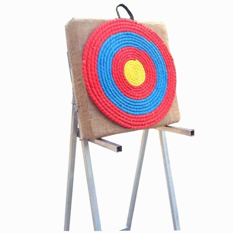 LOEVNA Archery Targets Traditional Straw Round 3 Layer 20 Inch Archery Target 