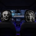 thumbnail image 5 of Scary Headrest Covers For Cars, Spine-Tingling Ghost Pattern Auto Headrest Sleeve, Premium Soft Fabric Halloween Car Styling Item (1PCS), 5 of 6