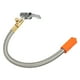 thumbnail image 1 of Adaptador de manguera de inflado de neum?ticos Flexible de 11,8 ", mandril de aire de tama?o de rosca M6 con manguera para v?lvula de neum?tico est?ndar, rosca fina con v?lvula de liberaci?n de aire, 1 Uds. Unique Bargains mandriles para neumáticos de automóviles, 1 of 6