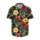 thumbnail image 3 of Blusa y camisa de manga corta con cuello vuelto para hombre, blusa informal de moda con botones y manga corta para hombre, 3 of 4