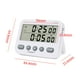 thumbnail image 3 of Dual Digital con imán con soporte cronómetro reloj despertador electrónico multifuncional para cocina Yoga tarea mayores, 3 of 3