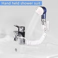 thumbnail image 4 of Sink Hose Attachment, Sink Handheld Shower Head Set, Faucet Extension Hose Sprayer Rinser Kit, 4 of 5