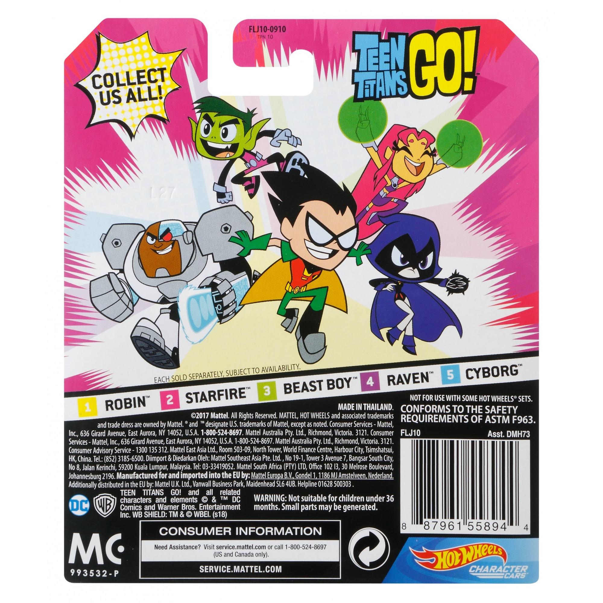 teen titans go hot wheels