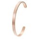 thumbnail image 1 of Pulsera de acero inoxidable para hombre : Minimal Cool Antique Glod/Silver/Rose Glod Open Metal Cuff Bangle Bracelets for Men Boy 6mm, 1 of 6