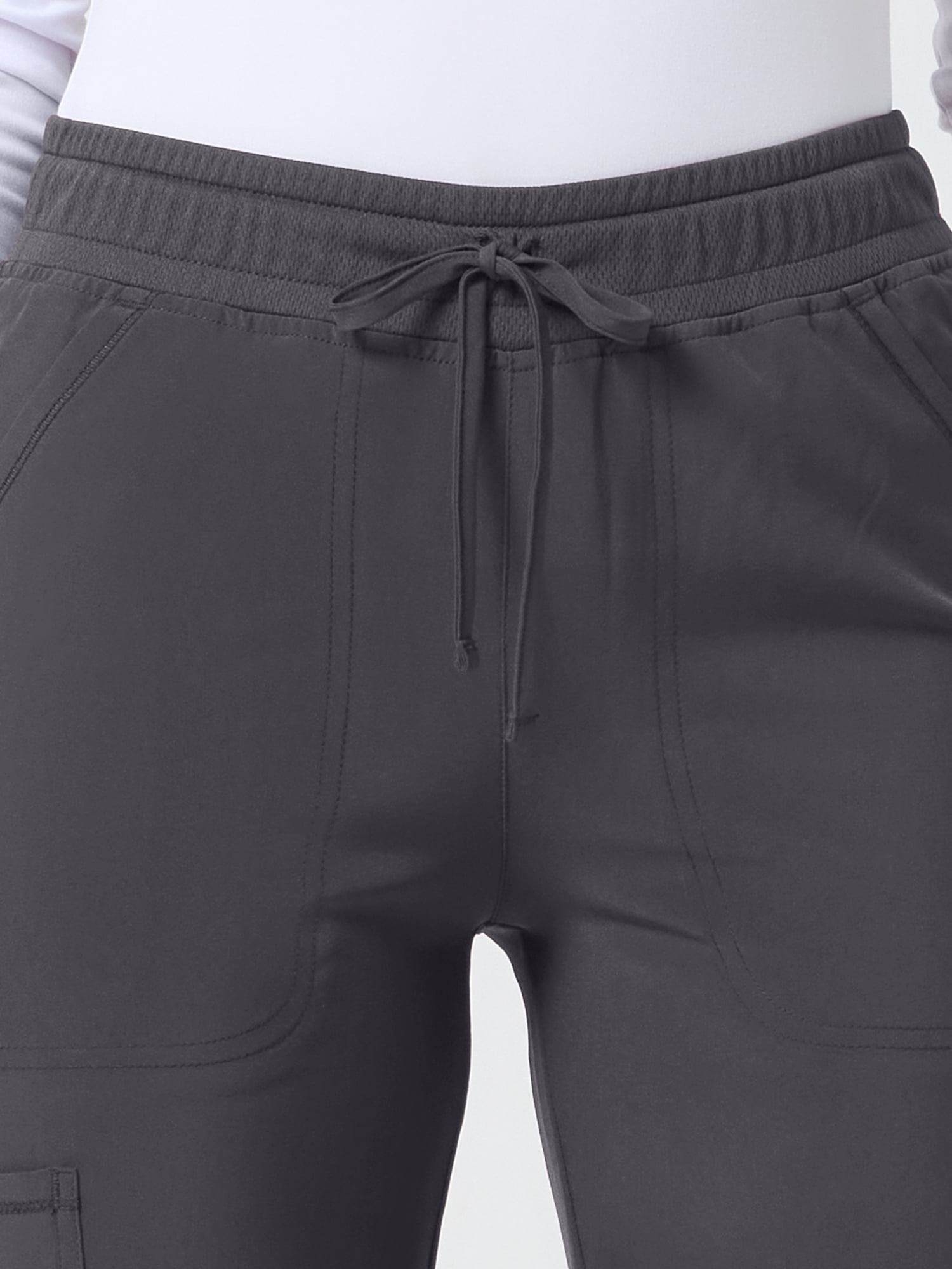 Scrubstar Performance Women’s Antimicrobial Drawstring Cargo Straight Leg Scrub Pant, Sizes XS–3XL