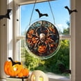 thumbnail image 6 of 8.9 Inches Halloween/Autumn-themed Puzzle Suncatcher, DIY Acrylic Stained Glass Style Window Hanging Decor, Sun Catcher Puzzle Gift for Women, Mom, Grandma, Wife, Garden Lovers, 6 of 9