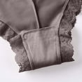 thumbnail image 4 of Fvwitlyh Bas Résille pour Femmes Aguichant Culottes Transparentes en Dentelle à Empiècements en Coton Ajourées Respirantes de Qualité Gris,P, 4 of 5