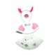 thumbnail image 5 of Orejas y cola de cerdo, peluche adorable para juegos de rol y cosplay, ideal para regalos, fiestas y ocasiones especiales. Juego de 6 guantes rosas, 5 of 9