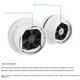 thumbnail image 4 of Ventilador de Techo de 12 V para Caravana o Autocaravana, Silencioso, con Rejilla de Ventilación y Extractor para Caravanas, Autocaravanas, Remolques de Viaje y Furgonetas., 4 of 5