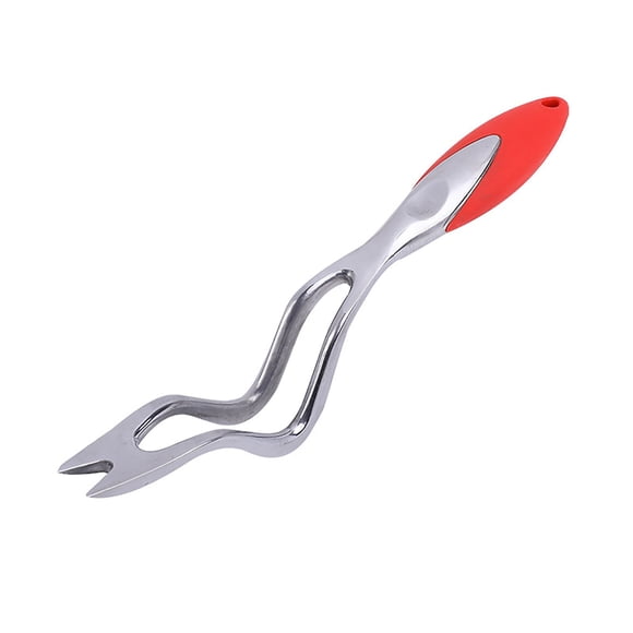 Household Gardening Weeding Tool with Hollow Design Reducing Resistance V Shaped Fork for Easy Operation of Aluminum Alloy and Silicon Material with Wide Use