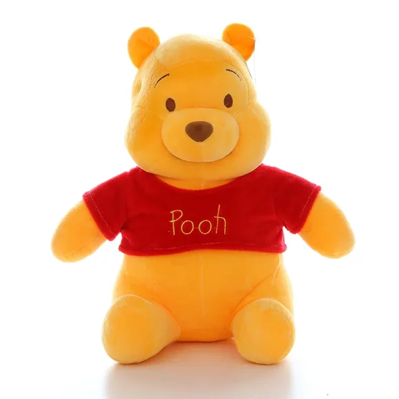 26cm Cute Disney Winnie The Pooh Plush Doll Kawaii Anime Figure Cartoon Plush Toys for Girls 5 To 7 Years Birthday Gift for Kids