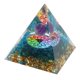 thumbnail image 5 of Adorno de pirámide delicada pirámide de cristal de energía positiva epoxi para meditación, 5 of 8