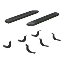 ARIES 2556018 AdvantEDGE Black Aluminum 53-Inch Truck Running Boards, Select Toyota Tundra
