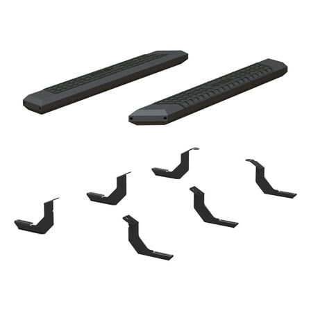 ARIES 2556018 AdvantEDGE Black Aluminum 53-Inch Truck Running Boards, Select Toyota Tundra