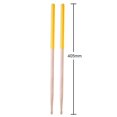 thumbnail image 3 of 1 par de baquetas antideslizantes de madera de arce con punta ovalada de banda de música 5A (amarillo) Likrtyny Para estrenar, 3 of 8