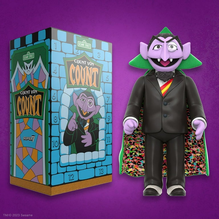 Sesame Street Count von Count SuperSize 15-Inch Vinyl Figure