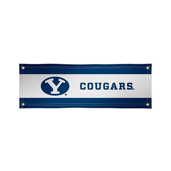 Victory 810022BYU-001 2 x 6 ft. Brigham Young Cougars NCAA Vinyl Banner