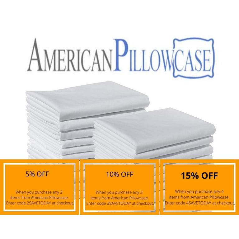 Bulk white pillowcases for crafts hotsell