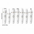 Sumllary 7 In 1 Cordless Face Shaver Set Wet Dry Lady Hair Remover