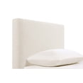 thumbnail image 6 of Pirro Upholstered Twin Panel Headboard Sand, 6 of 8