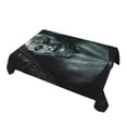 thumbnail image 5 of Horror Beauty Tablecloth Halloween Rectangle Versatile Stylish Table Cover for Party Picnic Dinner Decor 54x54in, 5 of 8
