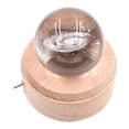 thumbnail image 1 of Labymos Crystal Ball Wooden Base Rotary Music Box Projection Function Night Light Birthday Gift, 1 of 8