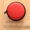 thumbnail image 3 of EeaseCA Portable Case For Headphones USB Earphone Case Zipper Protect Pouch Container Cable Earbuds Bag Box Organizer Coin Purse Red, 3 of 7