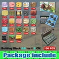 thumbnail image 3 of XMKP Magnetic Building Blocks Set for Kids Ages 3-10 – 100PCS Lava Farm Adventure World with Idea Booklet | STEM Montessori Sensory Stacking Construction Toy Gift for Toddlers & Preschoolers, 3 of 10
