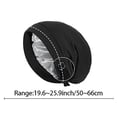 thumbnail image 3 of RYDCOT Cotton Bonnet for Sleeping Men Women, Adjustable Silky Satin Lined Sleep Cap, Hair Wrap Slouch Beanie Hat, 3 of 3