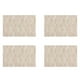 thumbnail image 1 of Tapete para comida impermeable Bearachild 4 unids/set A prueba de aceite Color gris, 1 of 6