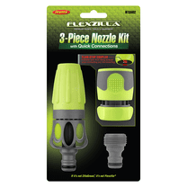 Flexzilla® Garden Hose Nozzle Kit, 3-Piece, ZillaGreen®
