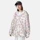 thumbnail image 3 of Balery Floral Sudadera ligera de manga larga con capucha y protección solar UPF 50+ para hombre y mujer, ideal para pesca y running-Small, 3 of 7