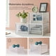 thumbnail image 5 of SONGMICS Cajas de Zapatos Plástico, Juego de 12 Organizadores de Almacenamiento, Caja Zapatero Plástico Plegable y Apilable para Zapatillas hasta talla 46, Transparente y Blanco, 5 of 10