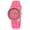 Hot Pink_CE05, variant on Resicozy Men Women Casual Fashion Silicone Watch Band Quartz Colorful Wristwatches White