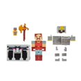 thumbnail image 2 of Figura de acción MATTEL Minecraft Vanilla Cofre de batalla con armadura metálica completa, 2 of 3