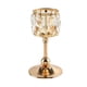 thumbnail image 2 of Pilar de portavelas de cristal de lujo para centro de mesa decorativo para oro S, 2 of 7