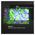 thumbnail image 2 of 16:9 High Brightness Reflective Projector Screen 60 72 84 100 120 130 Inches Fabric Cloth Screen ,Wide Application, 2 of 6