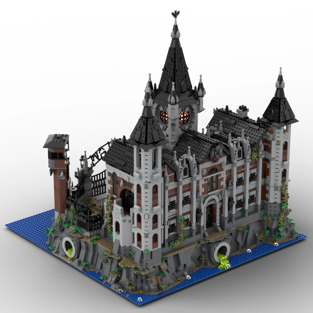 MOC-158329 Elizabeth Arkham Asylum Modular Building Blocks DIY Model Bricks Toys Kit 6778+pcs