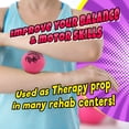 thumbnail image 4 of Bouncy Ball JA-RU Hi-Bounce Pinky Ball Pink, paquete de 2 unidades para niños, 4 of 7