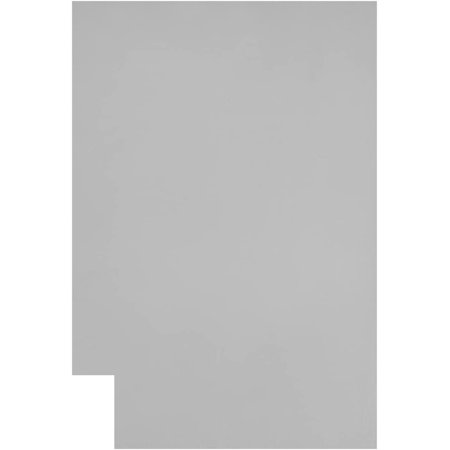 Quicklock RTA (Ready-to-Assemble) | Base Kitchen Cabinets - Shaker Style | 100% Plywood | Made in America | Soft Close Hardware (Magnetic Gray, .25"X23.25"X34.5" Right End Panel)