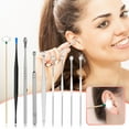 Ear Care Antiseptic Solution For Pierced Ears Stainless Steel Ear Picking Tool Set, Massage Ear