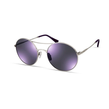 ED by Ellen Double Bar Round Sunglasses (S-33)