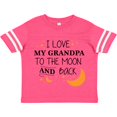 thumbnail image 3 of Inktastic I Love My Grandpa to the Moon and Back Boys or Girls Toddler T-Shirt, 3 of 5