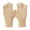 Skin Color, variant on 1 Pair Half Fingers Gloves Super Soft Breathable Stretchy Friendly to Skin Ultra-Thin Block UV Spandex Summer Sunscreen Semi-Finger Riding Gloves Nail Supplies