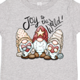 thumbnail image 4 of Inktastic Joy to the World Christmas Gnomes Boys or Girls Toddler T-Shirt, 4 of 5