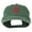 Dark Green, variant on Chinese Symbol for Love Embroidered Washed Cap - White OSFM