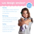 thumbnail image 5 of La Baby Boutique Hispanic 11 inch Small Soft Body Baby Doll dressed in Purple for Children 12 Months and older, 5 of 5